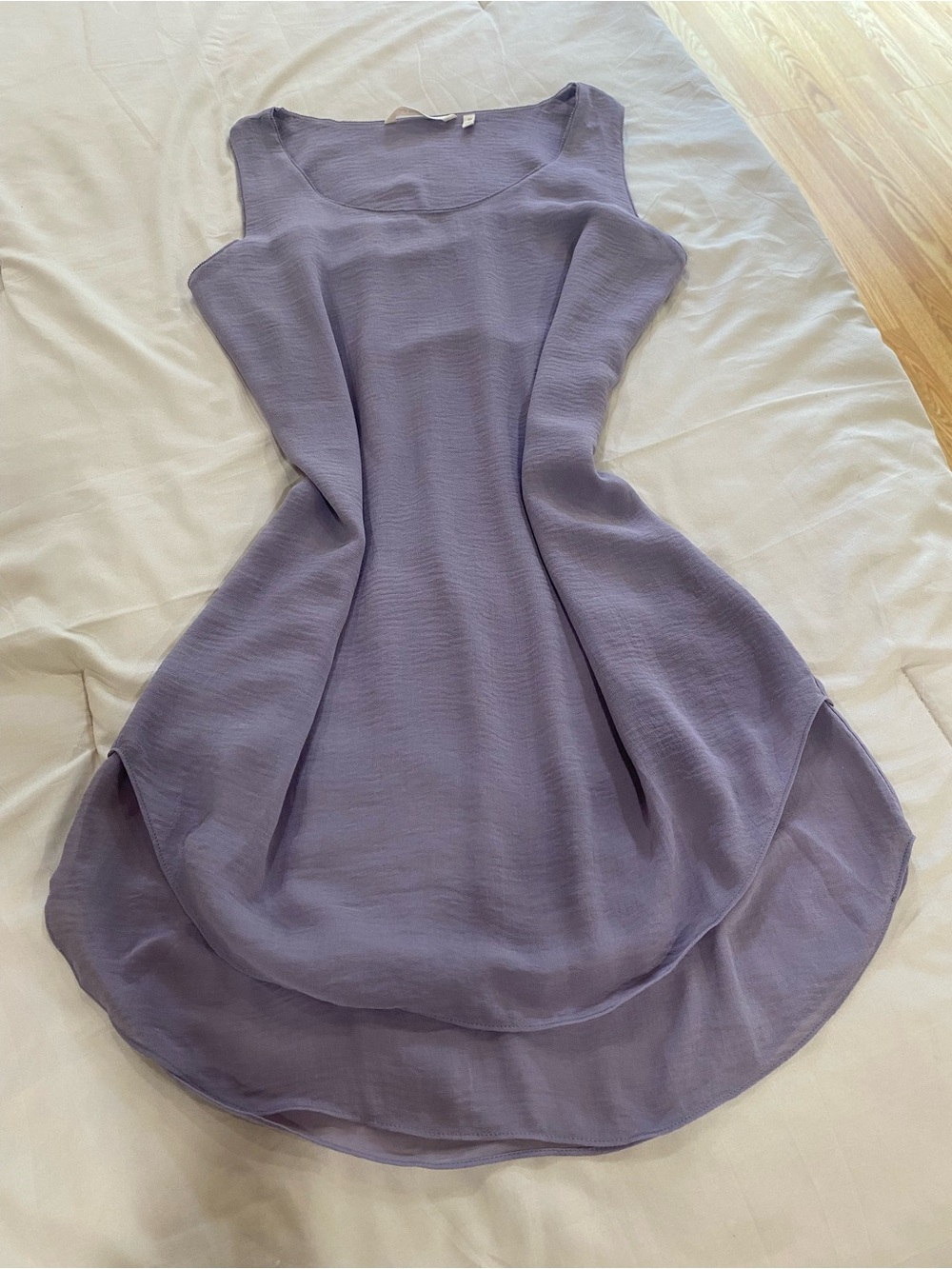 💟 Soft Surroundings lilac purple “linen” tunic blouse. XS. VGUC
